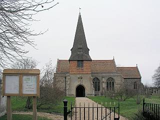 the steeple at Steeple Morden