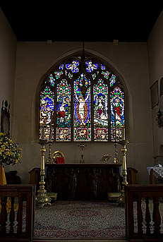 the east window