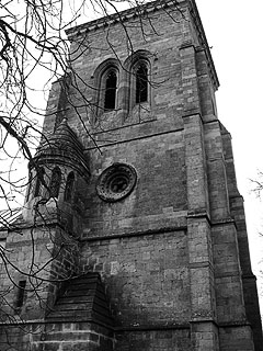 grimness with a pepperpot stair