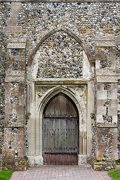 the north door