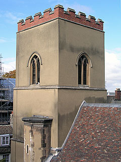 the tower as seen from Ben's room