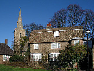 St Peters seen over Kettle's Yard.