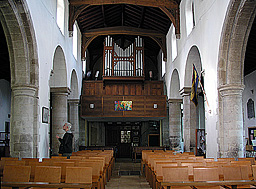 the (re-set?) priests door at sawston