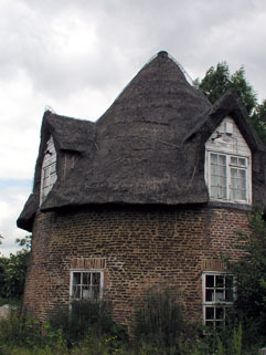 the strange round house in Little Thetford