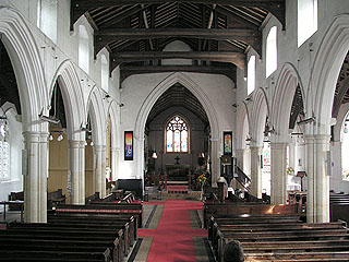 looking towards the chancel