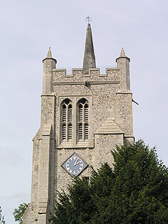 the noble tower at Melbourn