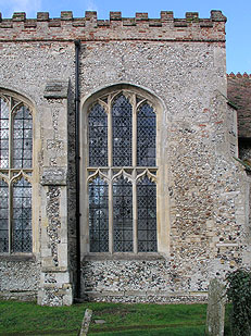 the big nave windows - very handsome