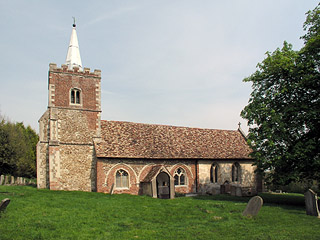 battered St Nicholas, Arrington