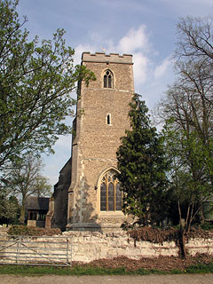 Little Eversden in the late sunshine