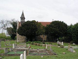 chettisham hides behind its trees