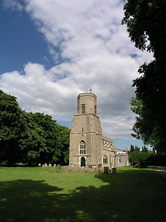 the odd tower of Wood Ditton