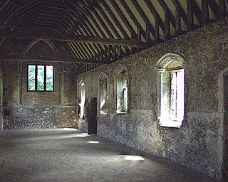 the interior of the chapel